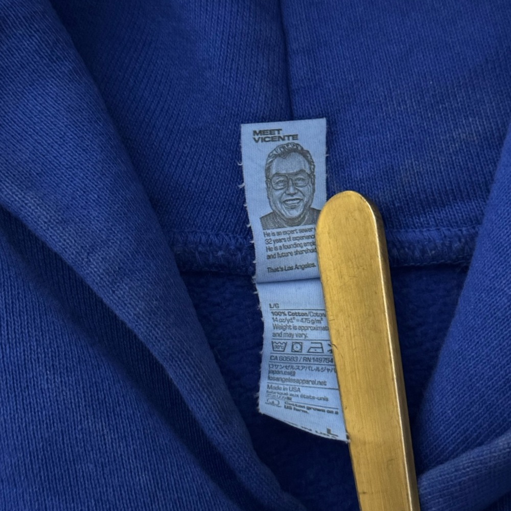 Harry Hudson Merch Hihfy Blue Hoodie Men Size Large RARE - Picture 4 of 8